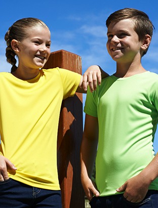 Bocini Kids Brushed Tee Short Sleeve (BOCCT1424)