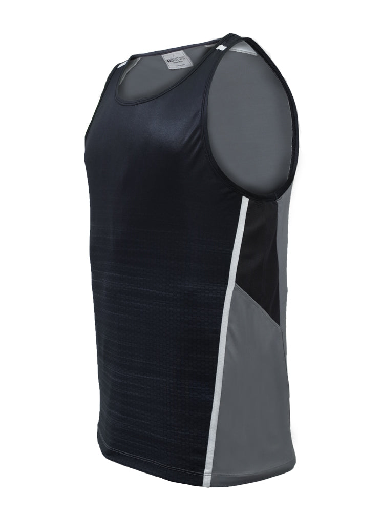 Bocini Unisex Sublimated Panel Singlet (BOCCT1515)