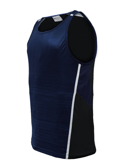 Bocini Unisex Sublimated Panel Singlet (BOCCT1515)