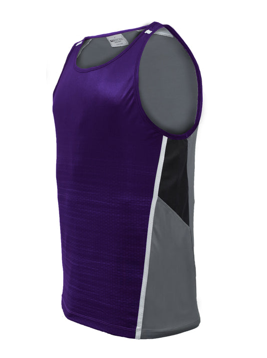 Bocini Unisex Sublimated Panel Singlet (BOCCT1515)