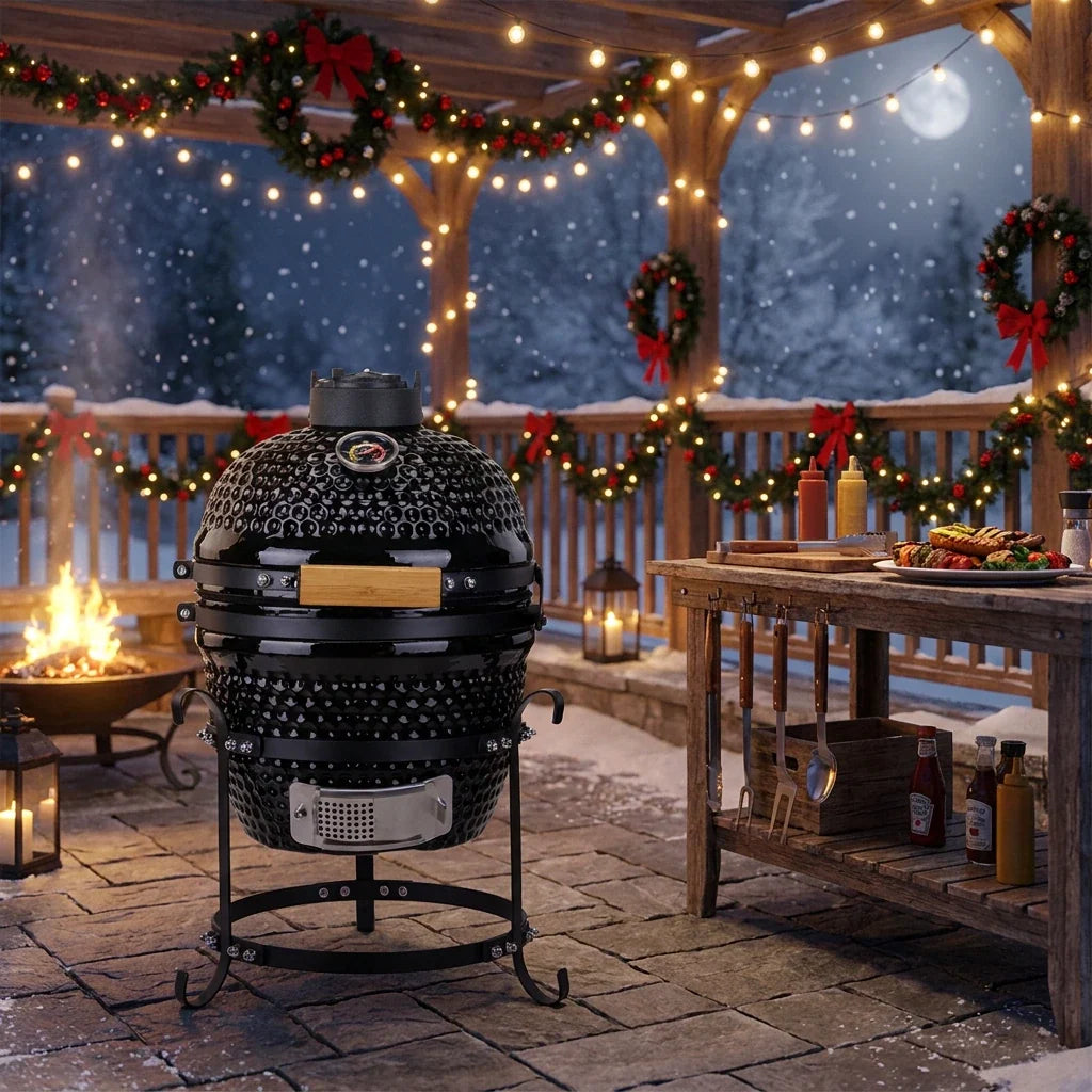 Kamado Moe Classic range — manufacturer supplied outdoor lifestyle illustration, view 55.