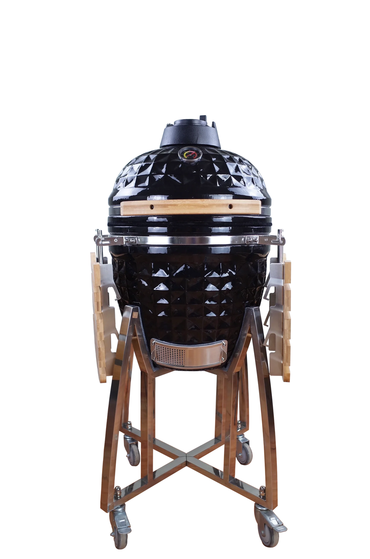 Kamado Moe Diamond 18″ Black — Product view.