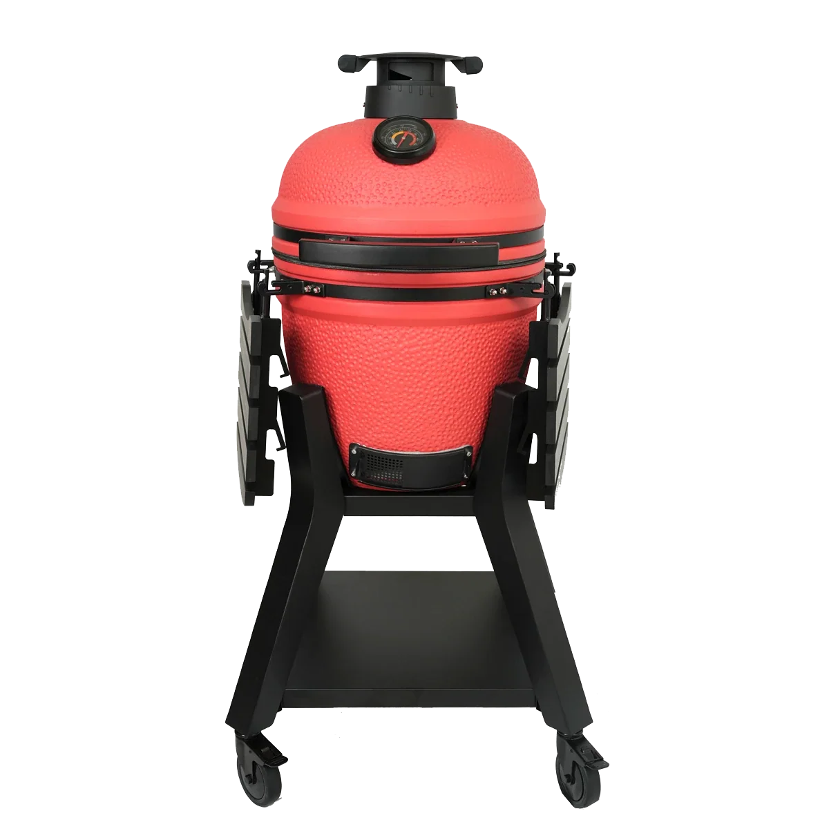 Kamado Moe Orange Peel 18″ Red — Product view.