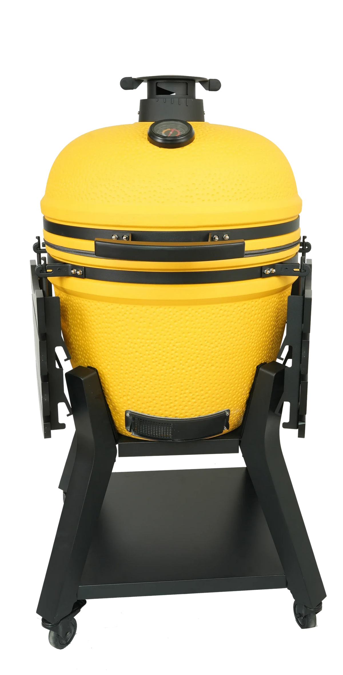 Kamado Moe Orange Peel 23″ Yellow — Product view.