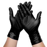 F8 Super Tough Nitrile Disposable Gloves Black (F8STN) - Best Buy Trade Supplies