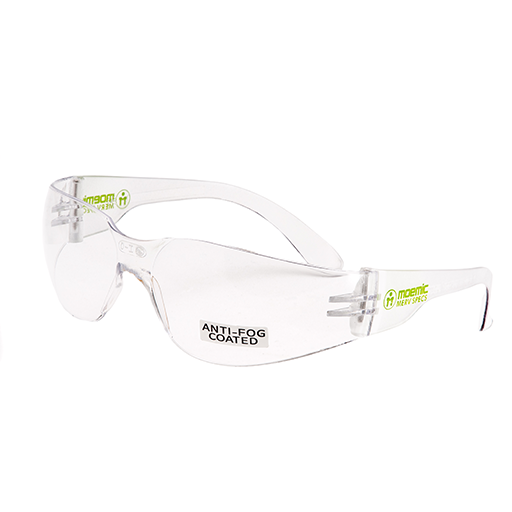 Moemic Merv Safety Glasses - Clear Lens (MOEEBR330)