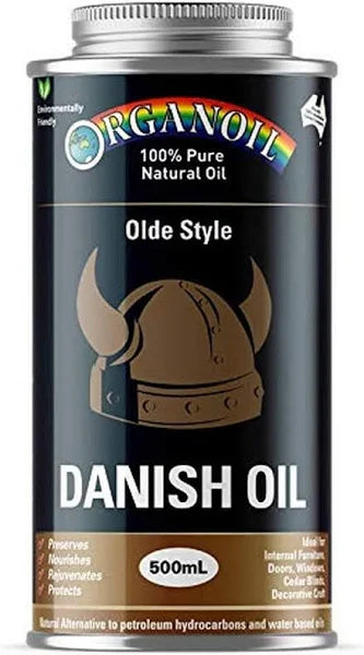 Organoil Olde Style Danish Oil Clear 500ml