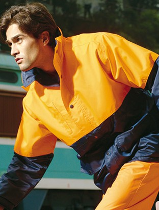 Bocini Hi Vis Unisex Mesh Lining Jacket (BOCSJ0433)