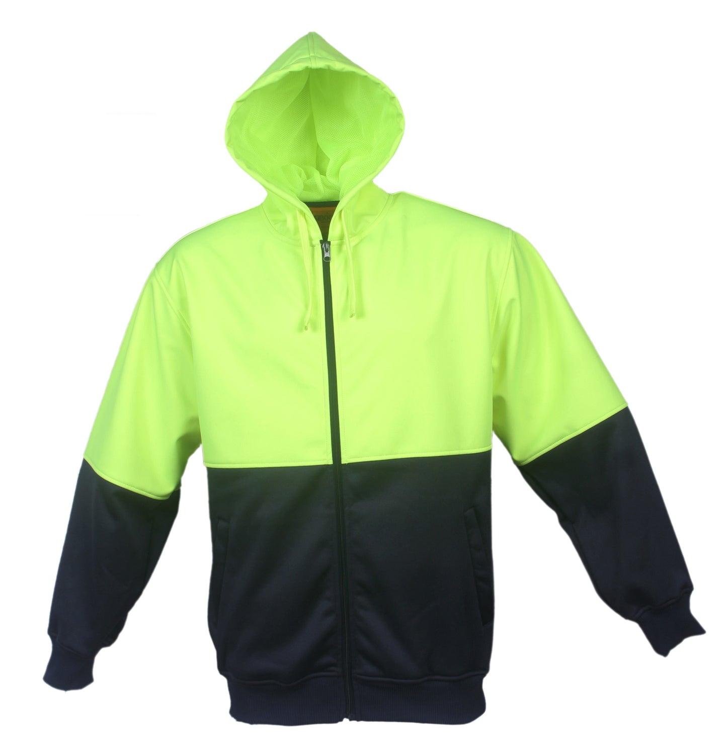 Bocini Hi Vis Unisex Full Zip Hoodie (BOCSJ1104)