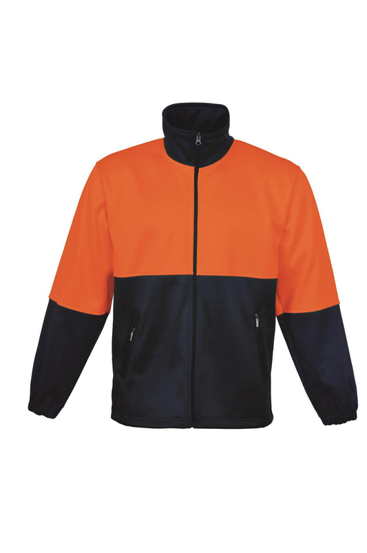 Bocini Hi Vis Unisex Full Zip Fleece (BOCSJ1237)