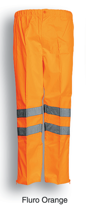 Bocini Hi Vis Unisex Pants with Reflective Tape (BOCSK311)