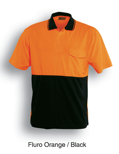 Bocini Unisex Hi Vis Safety Polo Short Sleeve (BOCSP0427)