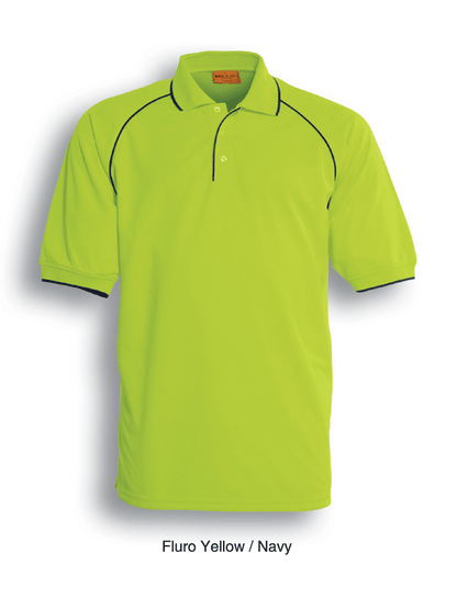 Bocini Unisex Hi Vis Breezeway Polo Short Sleeve (BOCSP0542)