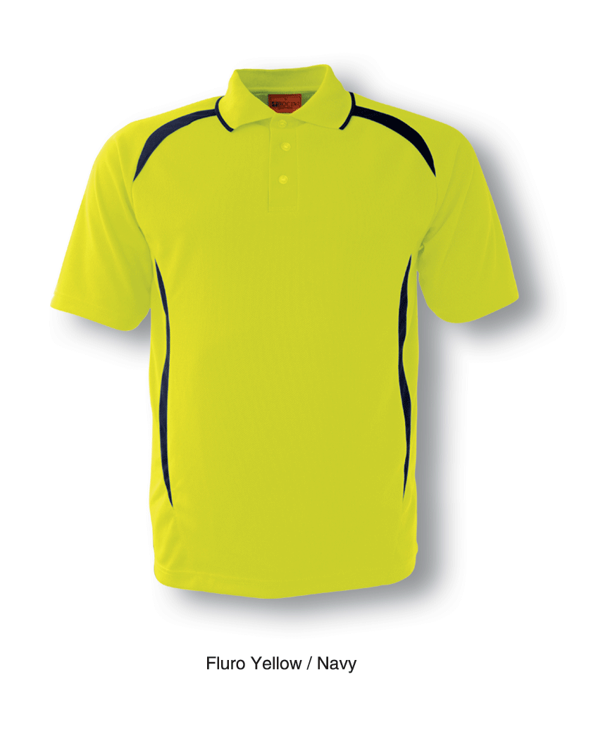 Bocini Unisex Hi Vis Safety Style Polo Short Sleeve (BOCSP0752)