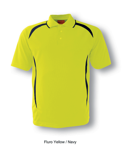 Bocini Unisex Hi Vis Safety Style Polo Short Sleeve (BOCSP0752)