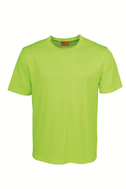 Bocini Hi Vis Kids Breezeway Plain Round Neck Tee (BOCST1248)
