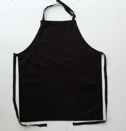 Bocini Cotton Drill Full Bib Apron with Pocket (BOCWA0396)