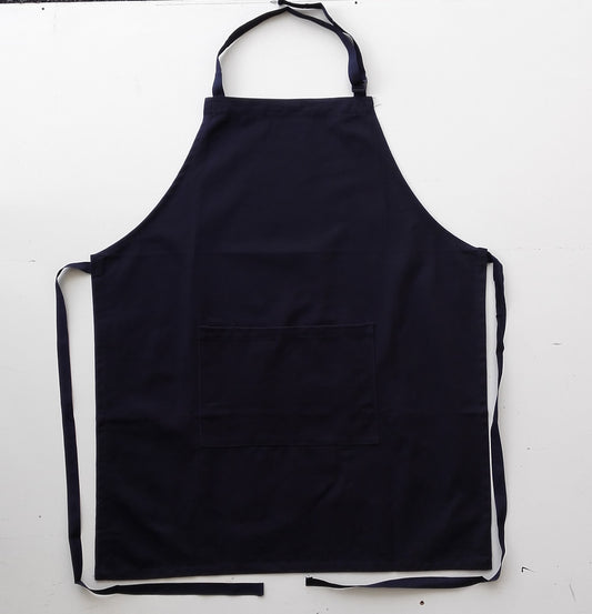 Bocini Cotton Drill Full Bib Apron with Pocket (BOCWA0396)
