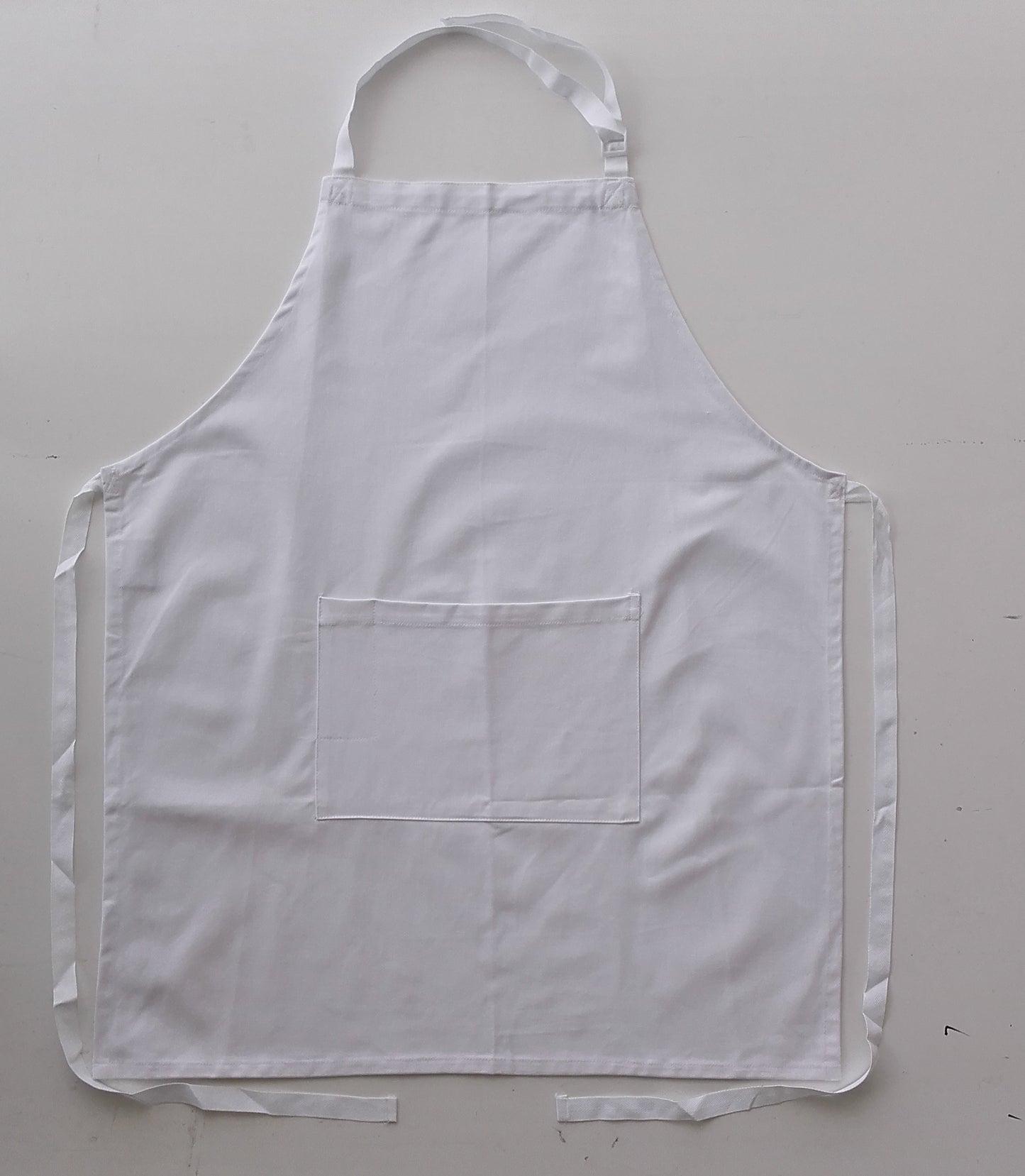 Bocini Cotton Drill Full Bib Apron with Pocket (BOCWA0396)