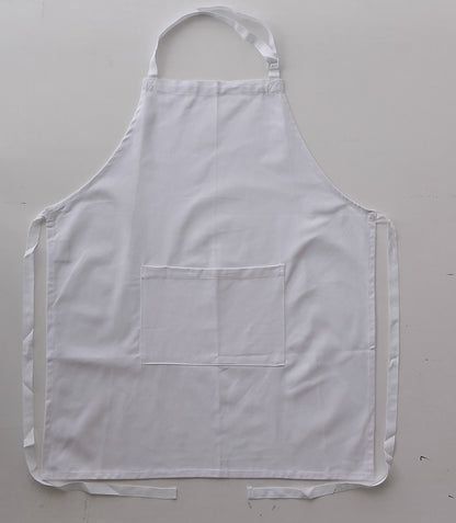 Bocini Cotton Drill Full Bib Apron with Pocket (BOCWA0396)