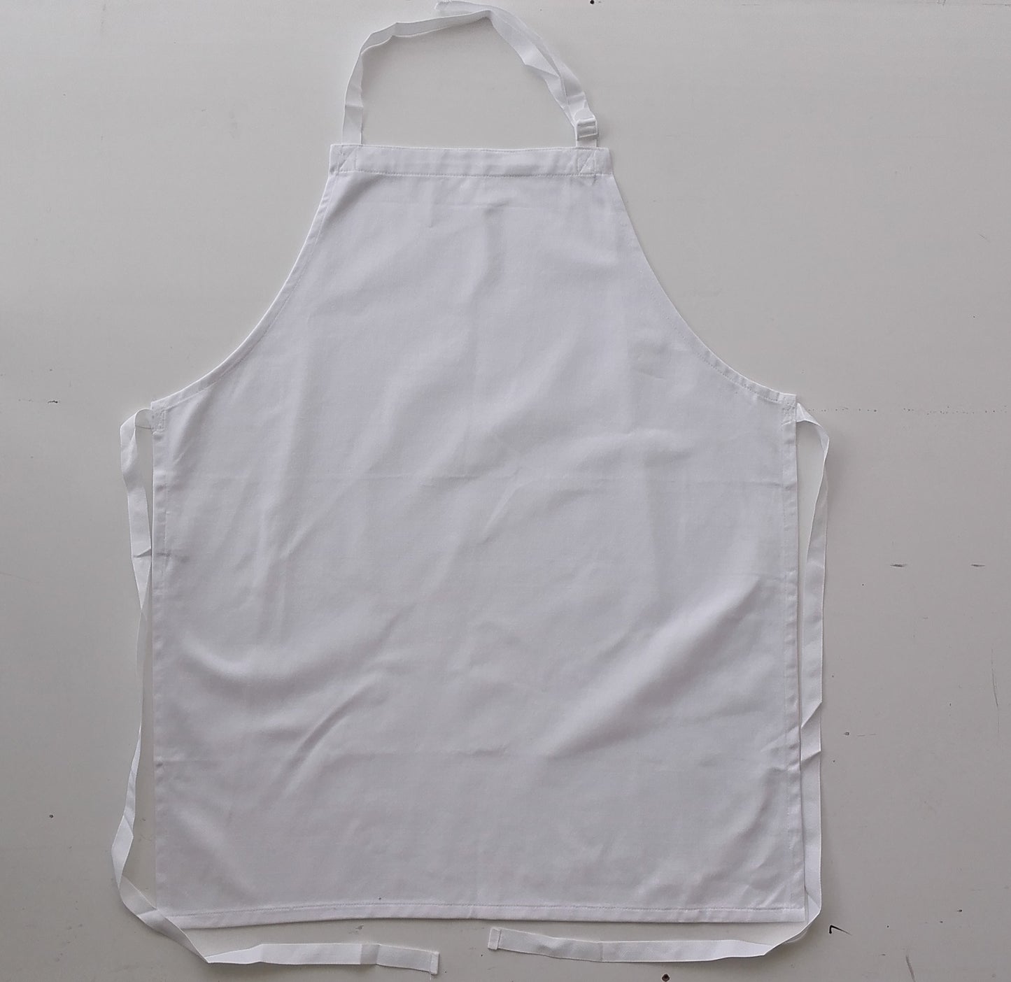 Bocini Cotton Drill Full Bib Apron (No Pocket) (BOCWA0397)