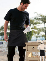 Bocini Polyester Drill Quarter Apron (No Pocket) (BOCWA0620)