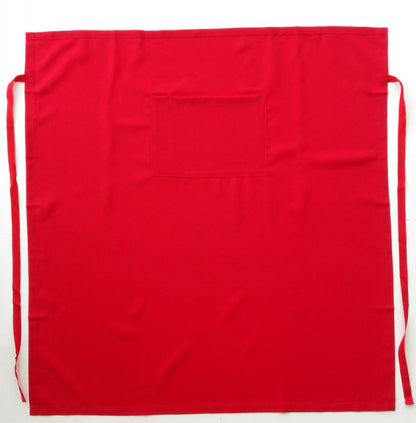 Bocini Polyester Drill Continental Apron with Pocket (BOCWA0624)