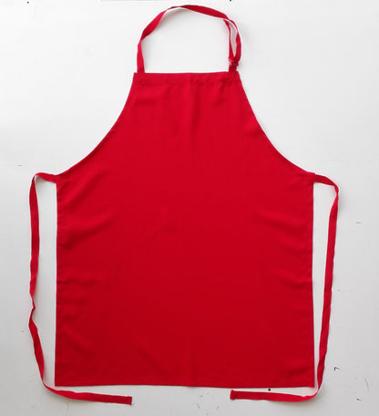 Bocini Polyester Drill Full Bib Apron (No Pocket) (BOCWA0644)