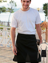 Bocini Cotton Drill Half Apron (No Pocket) (BOCWA0671)