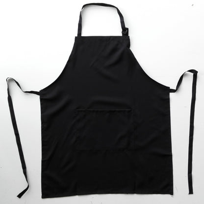 Bocini Polyester Drill Full Bib Apron with Pocket (BOCWA0677)