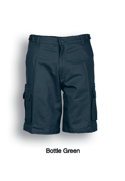 Bocini Unisex Cotton Drill Cargo Shorts (BOCWK615)