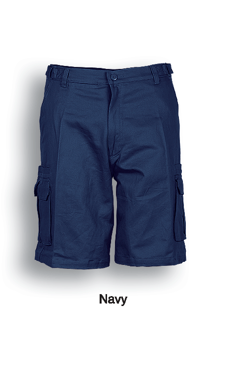 Bocini Unisex Cotton Drill Cargo Shorts (BOCWK615)