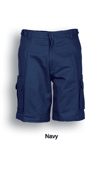 Bocini Unisex Cotton Drill Cargo Shorts (BOCWK615)