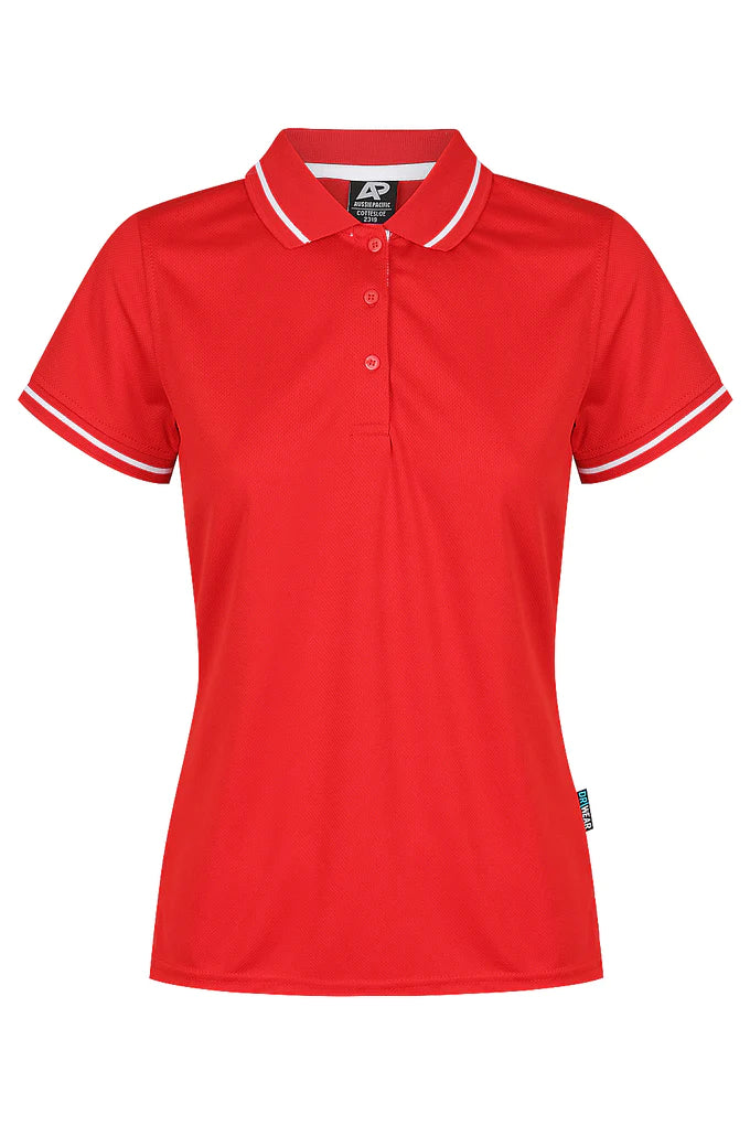 Aussie Pacific Cottesloe Ladies Polos Short Sleeve (Additional Colours) (APN2319)