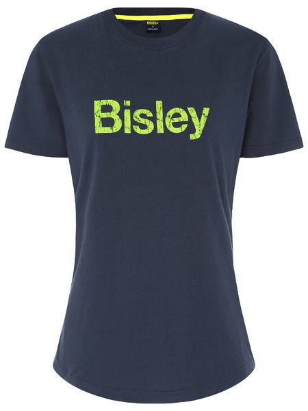 Bisley Ladies Cotton Logo Tee (BISBKTL064)