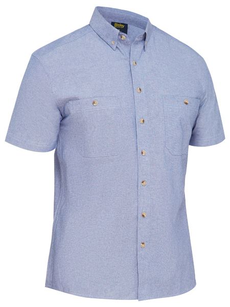 Bisley Chambray Shirt Short Sleeve (BISBS1407)