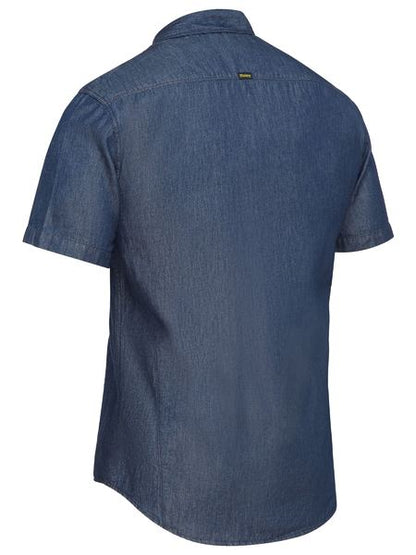 Bisley Denim Work Shirt Short Sleeve (BISBS1602)