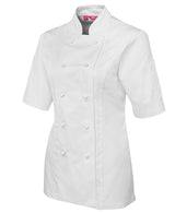 JB's Ladies Chef's Jacket Short Sleeve (JBS5CJ21) - Best Buy Trade Supplies