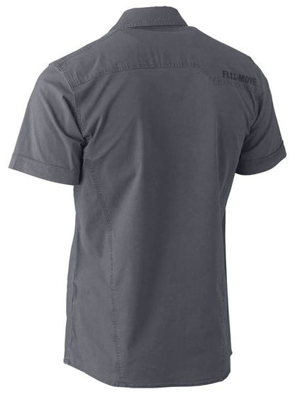Bisley FLX & Move Utility Work Shirt Short Sleeve (BISBS1144)
