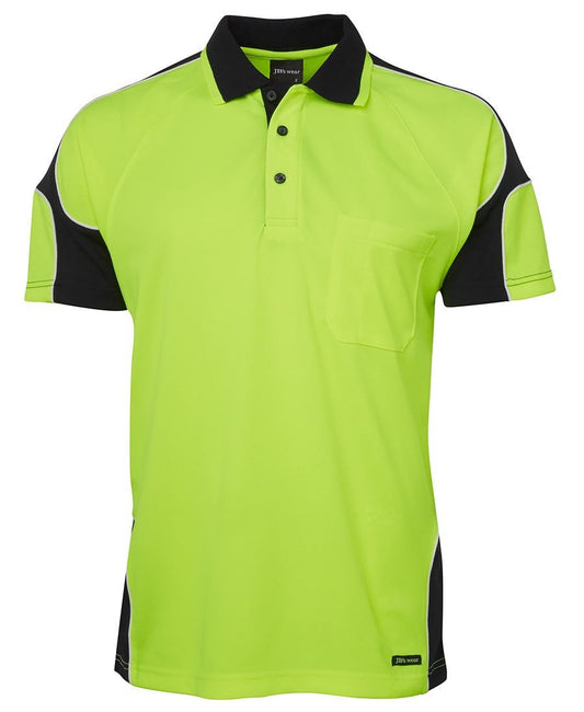 JB's HI VIS 4602.1 S/S ARM PANEL POLO - Hi Vis Clothing - Best Buy Trade Supplies Direct to Trade