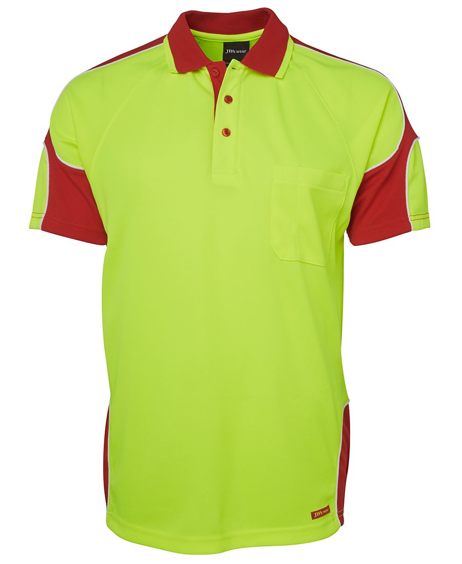 JB's HI VIS 4602.1 S/S ARM PANEL POLO - Hi Vis Clothing - Best Buy Trade Supplies Direct to Trade