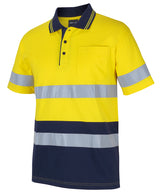 JB's Hi Vis (D+N) Cotton Polo Short Sleeve (JBS6DCPS) - Best Buy Trade Supplies