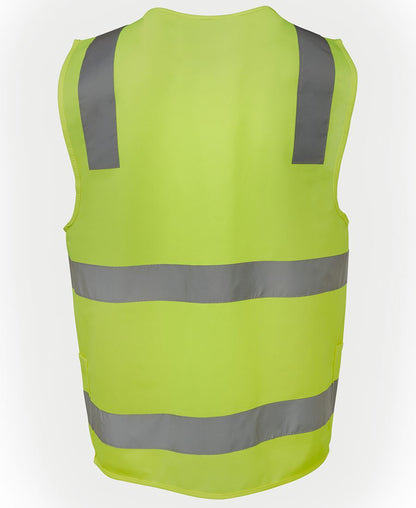 JB's Hi Vis (D+N) Zip Safety Vest (JBS6DNSZ)