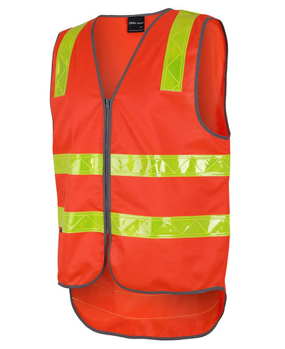 JB's Hi Vis (D+N) VIC Road Safety Vest (JBS6DVRV)