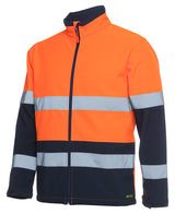 JB's Hi Vis (D+N) Water Resistant Softshell Jacket (JBS6DWJ)