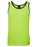 JB's Hi Vis Contrast Singlet - Hi Vis Clothing - Best Buy Trade Supplies Direct to Trade