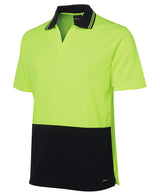JB's Hi Vis Non Button Polo Short Sleeve (JBS6HNB)