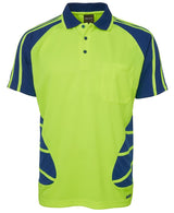 JB's Hi Vis Short Sleeve Spider Polo - Hi Vis Clothing - Best Buy Trade Supplies Direct to Trade