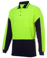 JB's Hi Vis Gap Polo Long Sleeve (JBS6HVGL)