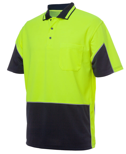 JB's Hi Vis Gap Polo Short Sleeve (JBS6HVGS)